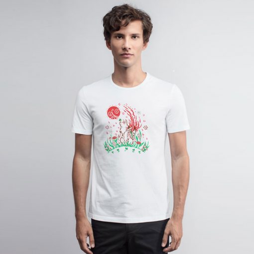 Wolf Blossom Breeze T Shirt