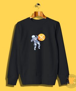 XRP Ripple Astronaut To The Moon Sweatshirt