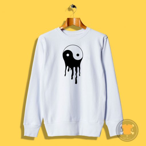 Ying Yang Dripping Sweatshirt