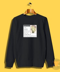 Zombie dating profile Sweatshirt