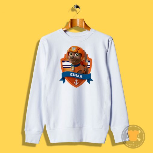 Zuma Paw Patrol Sweatshirt