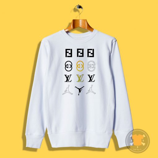 air jordan fendi gucci louis vuitton lv Sweatshirt