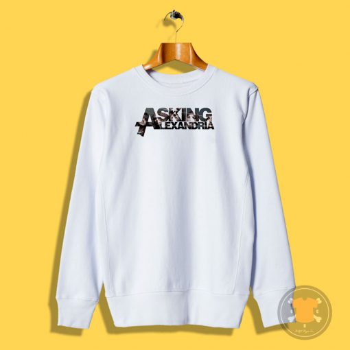 asking alexandria art fun Sweatshirt