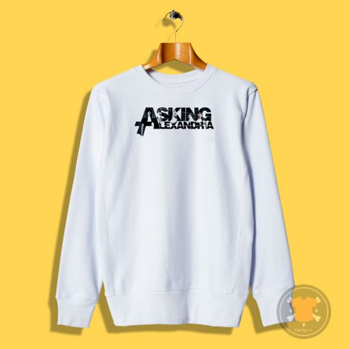 asking alexandria art fun fun Sweatshirt