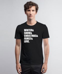 family love christmas T Shirt