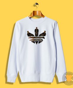 kanye west adidas logo Sweatshirt