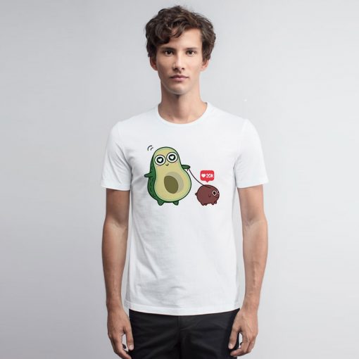 kawaii Avocado Dog T Shirt