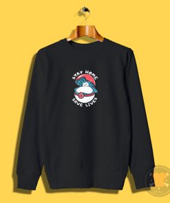 stay home snorlax Sweatshirt