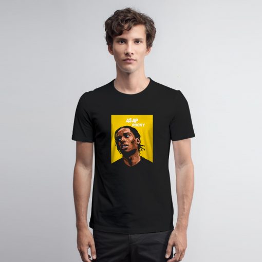 ASAP ROCKY music artist rapper T Shirt