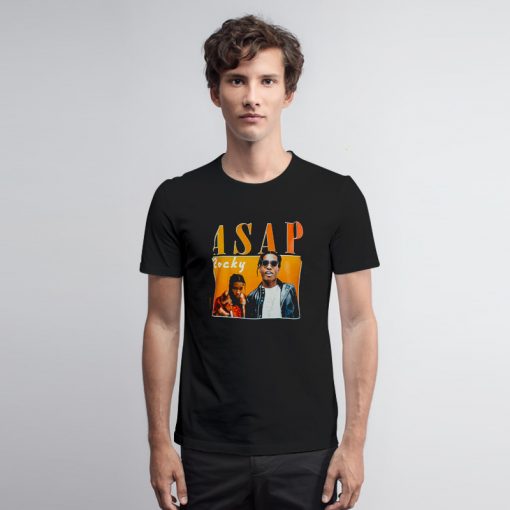 ASAP Rocky 90s Vintage Black T Shirt