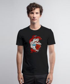 Ariel The Little Mermaid Punk Rock T Shirt