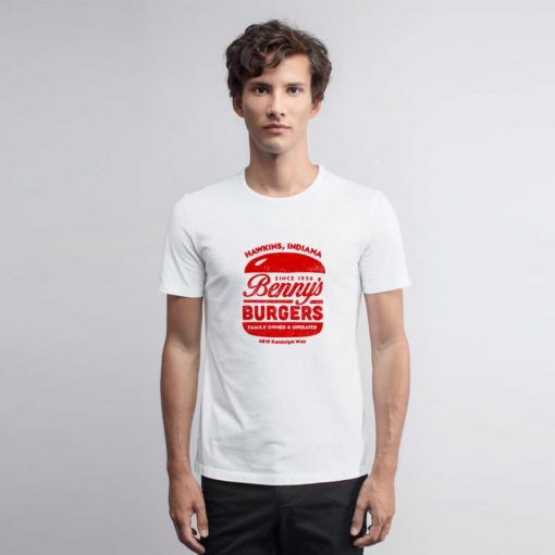 Bennys Burgers Hawkins T Shirt