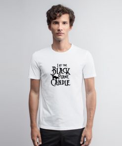 Black Flame Candle Hocus Pocus T Shirt