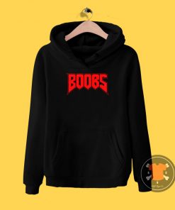 Boobs Red Hoodie