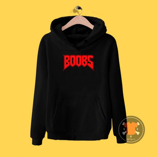 Boobs Red Hoodie