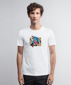 Captain America Comic T Shirt