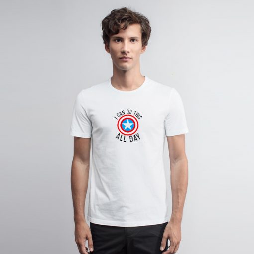 Captain America I can do this all day T Shirt