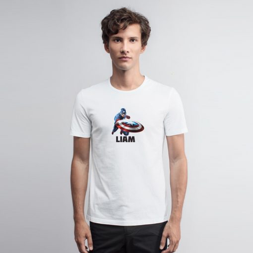 Captain America Superhero T Shirt