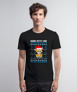 Cat Christmas T Shirt