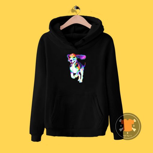 Colorful Beagle Hoodie