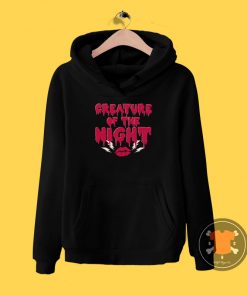 Creature of the Night Rocky Horror Slogan Hoodie