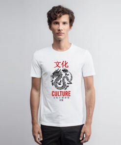 Culture Dragon KanjiChinese Culture T Shirt