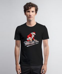 DJ Santa Christmas T Shirt