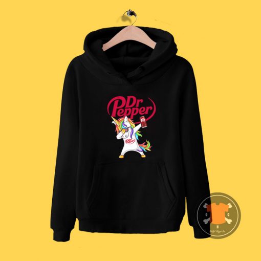 Dabbing Unicorn Love Dr Pepper Hoodie