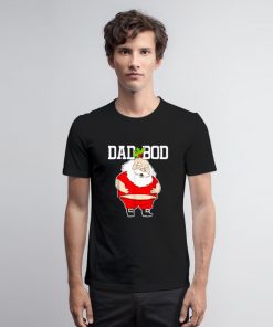 Dad Bod Funny Santa T Shirt