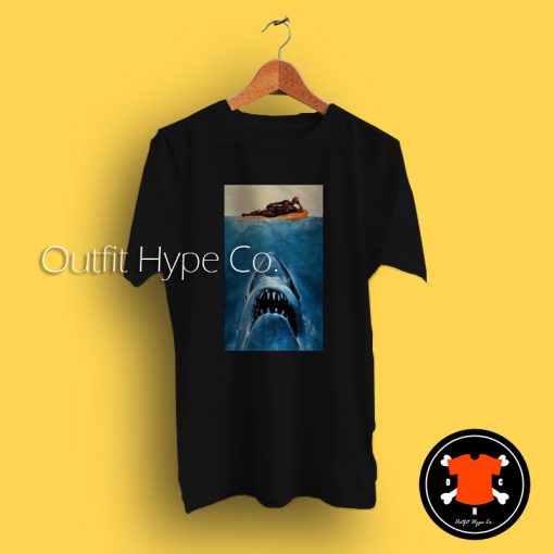 Deadpool Jaws Shark Funny T Shirt