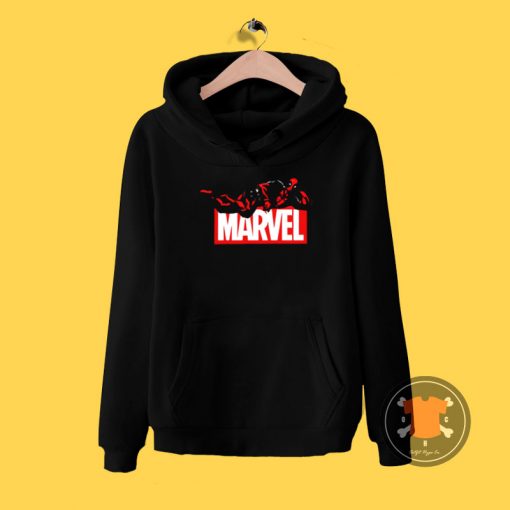 Deadpool Marvel Logo Hoodie