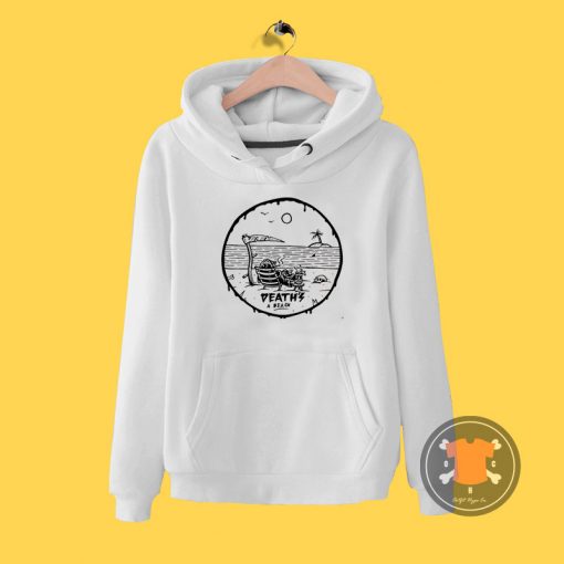 Deaths a Beach Hoodie