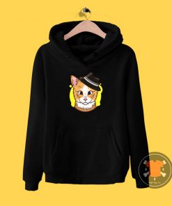 Detective Cat Brown Hat Hoodie