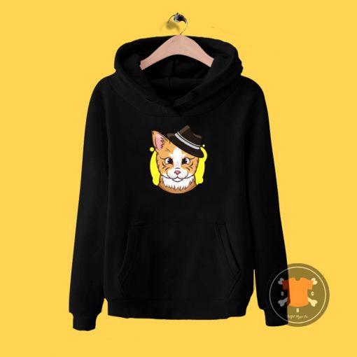 Detective Cat Brown Hat Hoodie