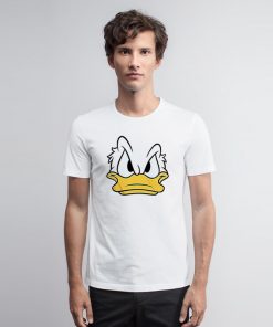 Disney Mad Donald Duck Face T Shirt