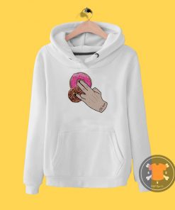 Dunkin Donuts Only Human Hand Hoodie