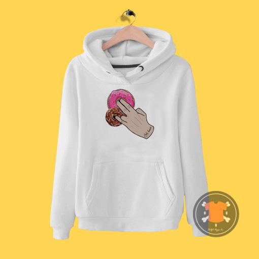 Dunkin Donuts Only Human Hand Hoodie