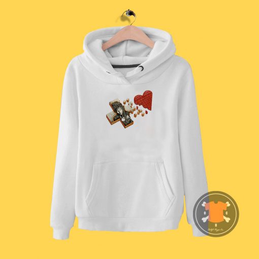 Ed Sheeran Lego Heart Hoodie