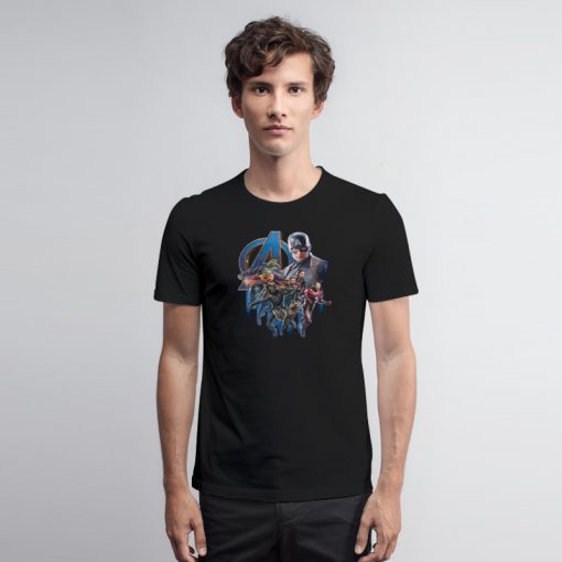 Endgame Captain Americas Team T Shirt