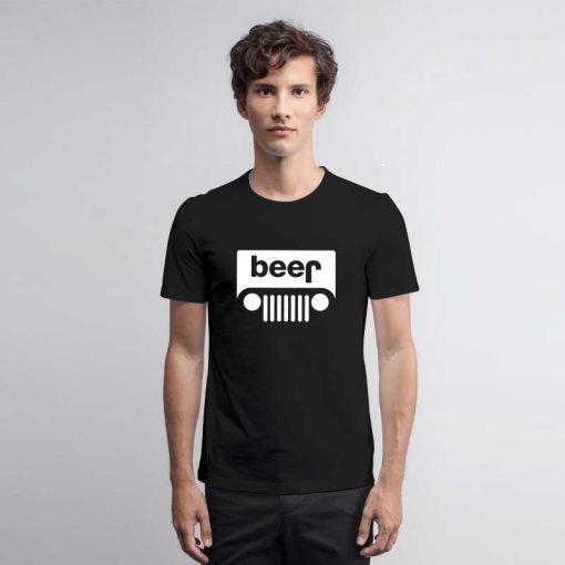 Funny Beer Jeep T Shirt