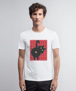 Funny Cat Holiday T Shirt