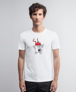 Funny Flaming Marshmallow T Shirt