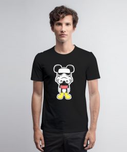 Funny Mickey Mouse Stormtrooper T Shirt