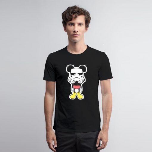 Funny Mickey Mouse Stormtrooper T Shirt