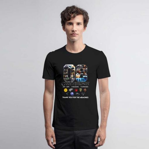 Game of Thrones Season 8 T Shirt