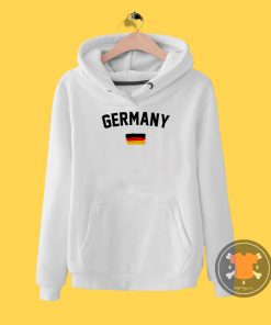 Germany Flag Paint Hoodie