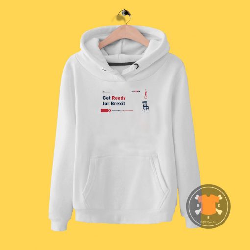 Get Ready For Brexit Spoof Noose and Chair Hoodie