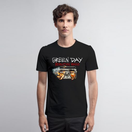 Green Day Revolution Radio Cover T Shirt