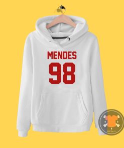 Mendes 98 Red Colour Hoodie