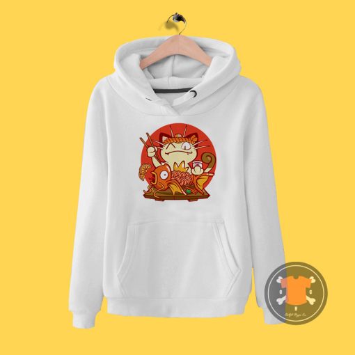 Meowth Sushi Bar Hoodie